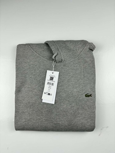 Sweat capuche lacoste - lacoste, gris