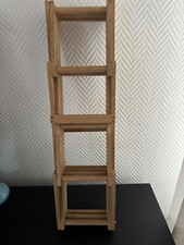 Ancien Range Bouteilles Casiers Accordéon En Bois Vintage Authentique