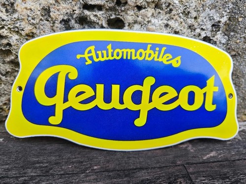 Plaque émaillée automobiles - plaque,