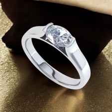 Bague de fiançailles diamant