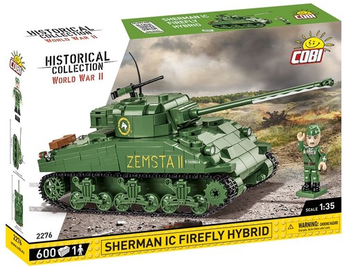 Cobi 2276 char sherman brique - 2276,