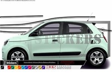 Renault Twingo 3 bande latérale RACING Autocollant Graphic Decals 13 COULEURS