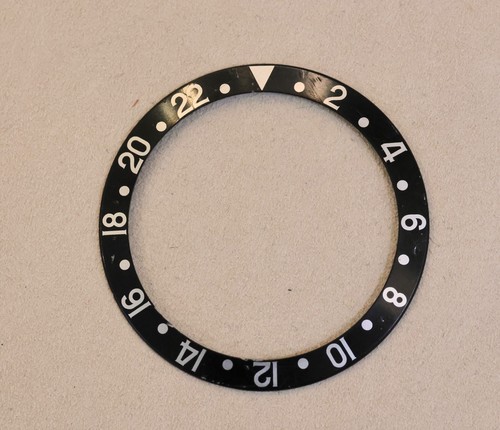 Rolex bezel insert serif - -,
