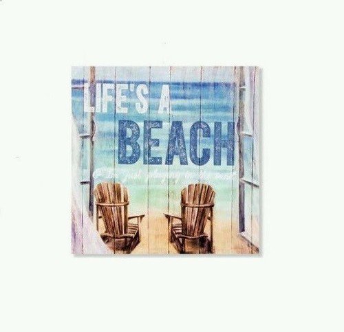 Tableau cadre toile plage - plage,