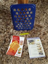 Ravioles Party TUPPERWARE PLASTIQUE BLEU + LIVRET 