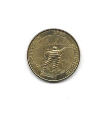 RARE / MEDAILLE PIECE - MICHELIN : MONNAIE DE PARIS COLOUR GOLD DOREE MEDAL COIN