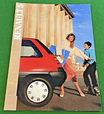 Brochure de Vente  RENAULT Supercinq -  Année Modèle 1987 - Bel Etat.
