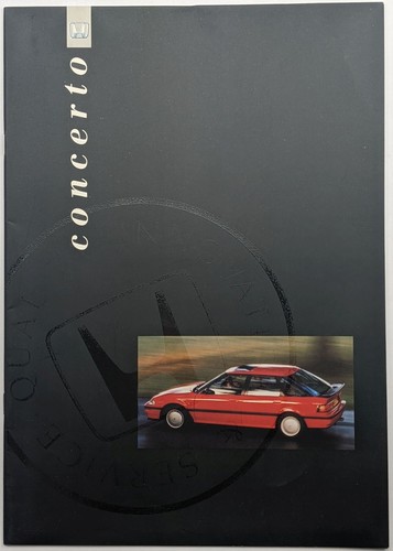 Original honda concerto - concerto, uk