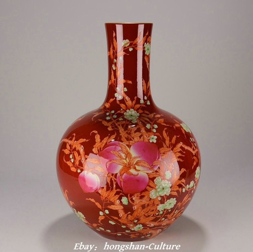 Old qing dynasty famille - 21'',