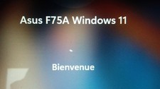 PC portable Asus F75A, 17,3p HD+, W11 25H2, Pentium2020M 6Go RAM, 240Go SSD, tbe