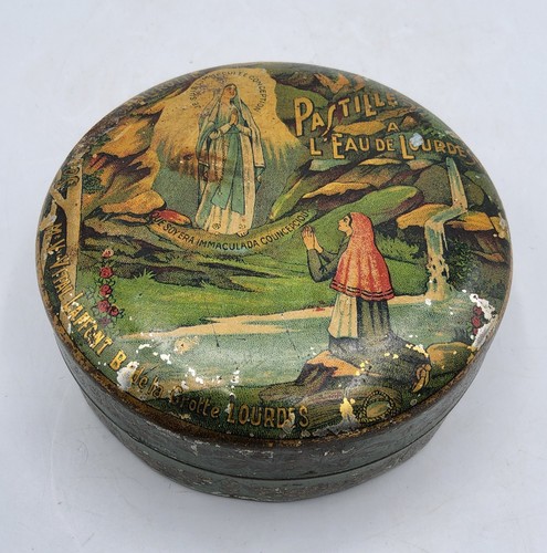 Boîte tôle lithographiée
