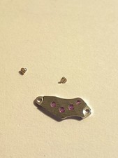 CARTIER -MVT 687 -  PIÈCE MOUVEMENT - PONT DE ROUAGE + VIS- NOS