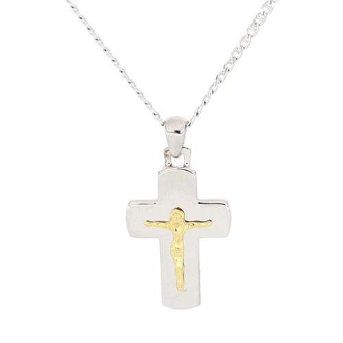 Collier catenina crocifisso - catenina,