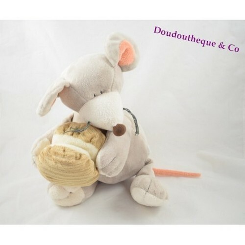 Peluche souris credit agricole - peluche,