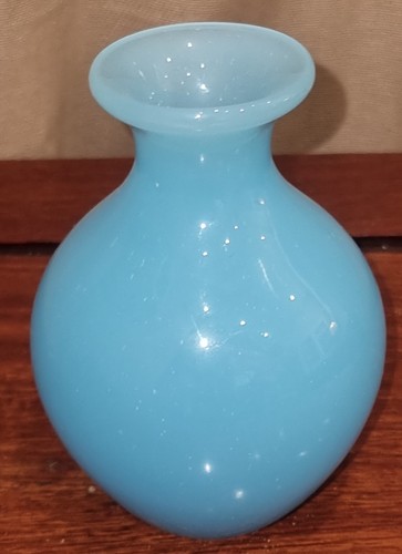 Vase baccarat opaline - vase, bleu