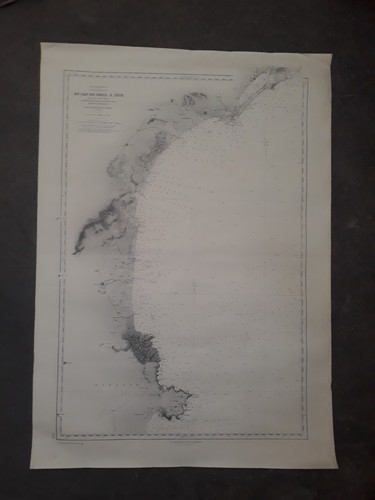 Ancienne carte marine - ancienne,