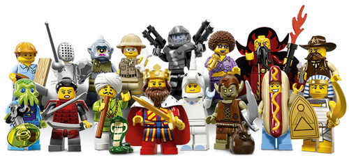Lego minifigures serie - minifigures,