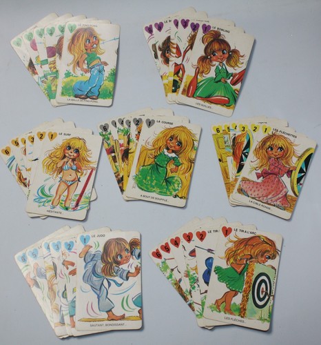 Jeu cartes familles - familles, "les