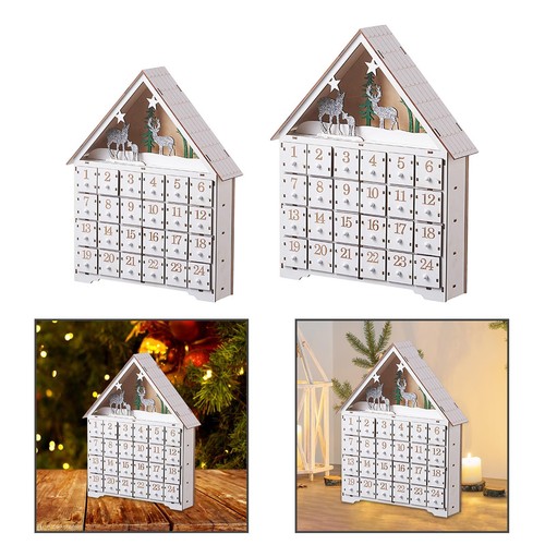 Calendrier avent en bois - calendrier,