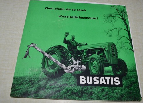 Brochure flyer faucheuse - ,