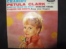 VINYL 45 TOURS PETULA CLARK / CHARIOT /