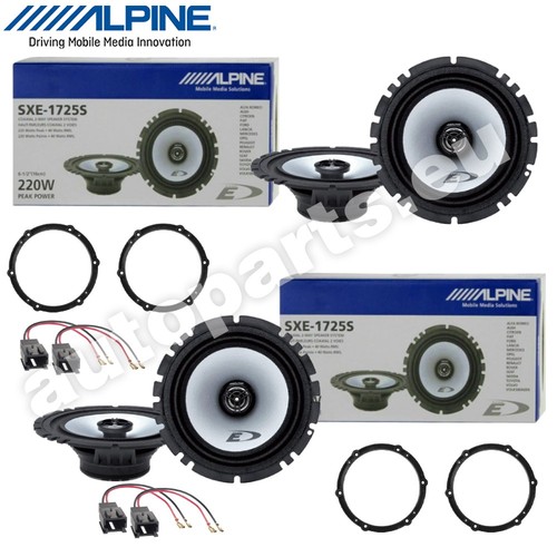 Kit haut parleurs alpine sxe - kit, haut-parleurs