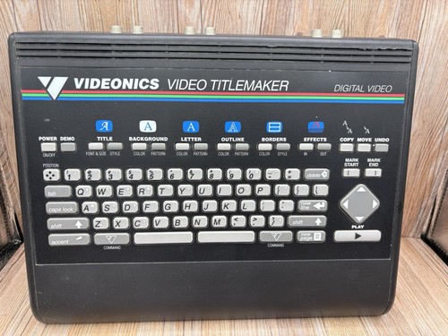 Videonics video titlemaker - videonics,