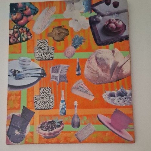 Tableau pop art nature morte