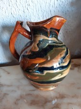 JOLIE CRUCHE A EAU , VIN SIGNE F. HERTZ POTERIE ANNECY SAVOIE