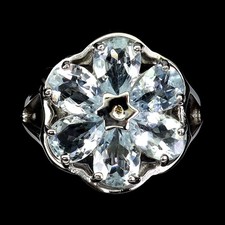 925 Bague en Argent Poire