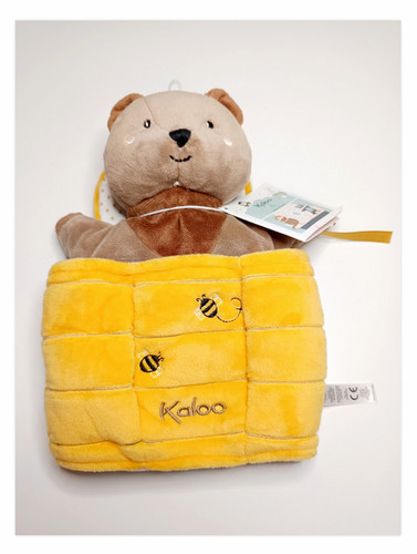 Doudou plat marionnette ted - plat/marionnette,