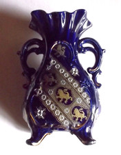 Vase ancien Lion héraldique