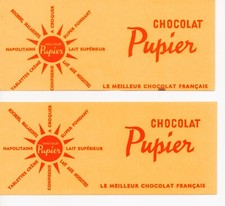 2 Buvards vintage Chocolat