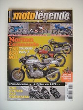 MOTO LEGENDE 235 GUZZI FALCONE-NORTON COMMANDO 750/850 & 961-YAM 100 TWINJET