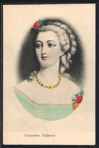 Cpa comtesse dubarry von - comtesse,