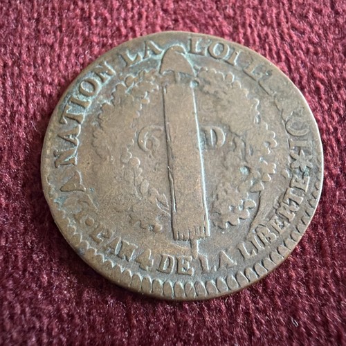 Monnaie deniers louis xvi - 6,