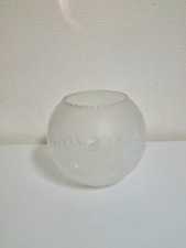 Globe boule verre - en, dÉpoli
