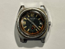 Montre Poignet Herma Militaire Plongée Fonctionne prévoir révision (199-13/P11)