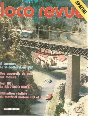 Loco revue 422 gothard - n°422, /