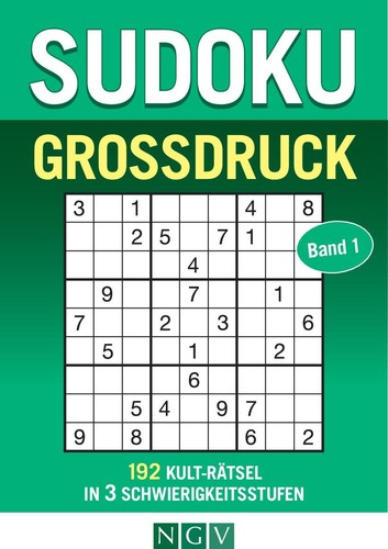 Sudoku großdruck band 1 - sudoku,