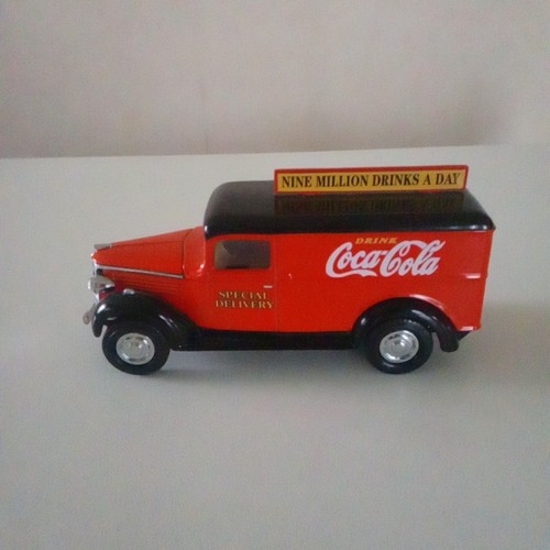 Matchbox gmc van coca cola - gmc, coca-cola