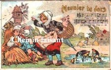 Chromo Chocolat d'ANNECY - Chanson : MEUNIER TU DORS