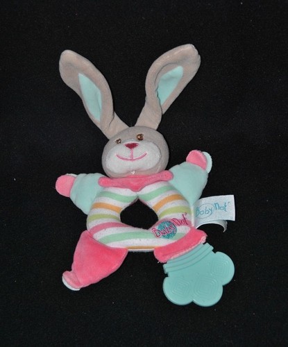 Peluche doudou lapin stella - doudou,