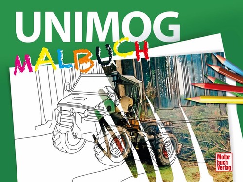 Unimog trac malbuch - +, mb-trac