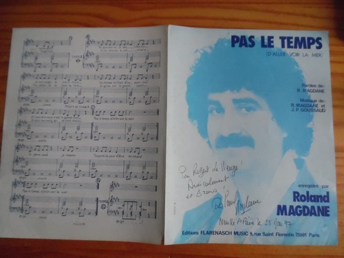 Partition roland magdane - partition,