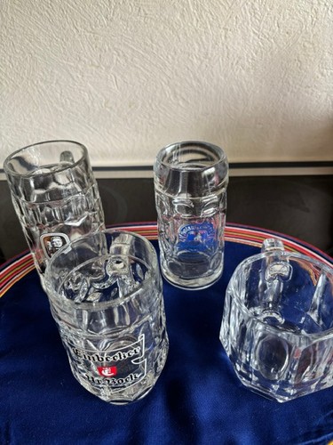 Chopes bière en verre - à,