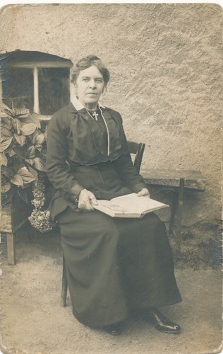 Photo carte femme âgée - photo-carte,