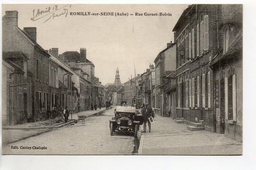 Romilly sur seine aube cp - romilly,