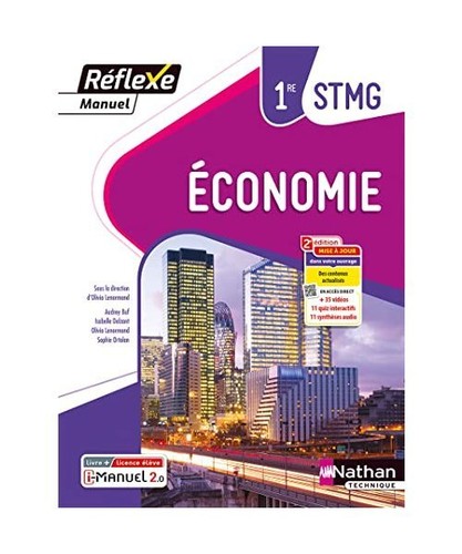 Economie 1ère stmg manuel - economie,