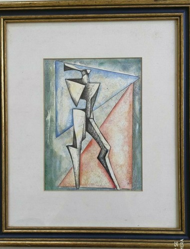 Peinture moderne art déco - moderne,